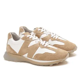 Achilles Signature Pro | Genuine Suede X Leather Sneakers - Beige