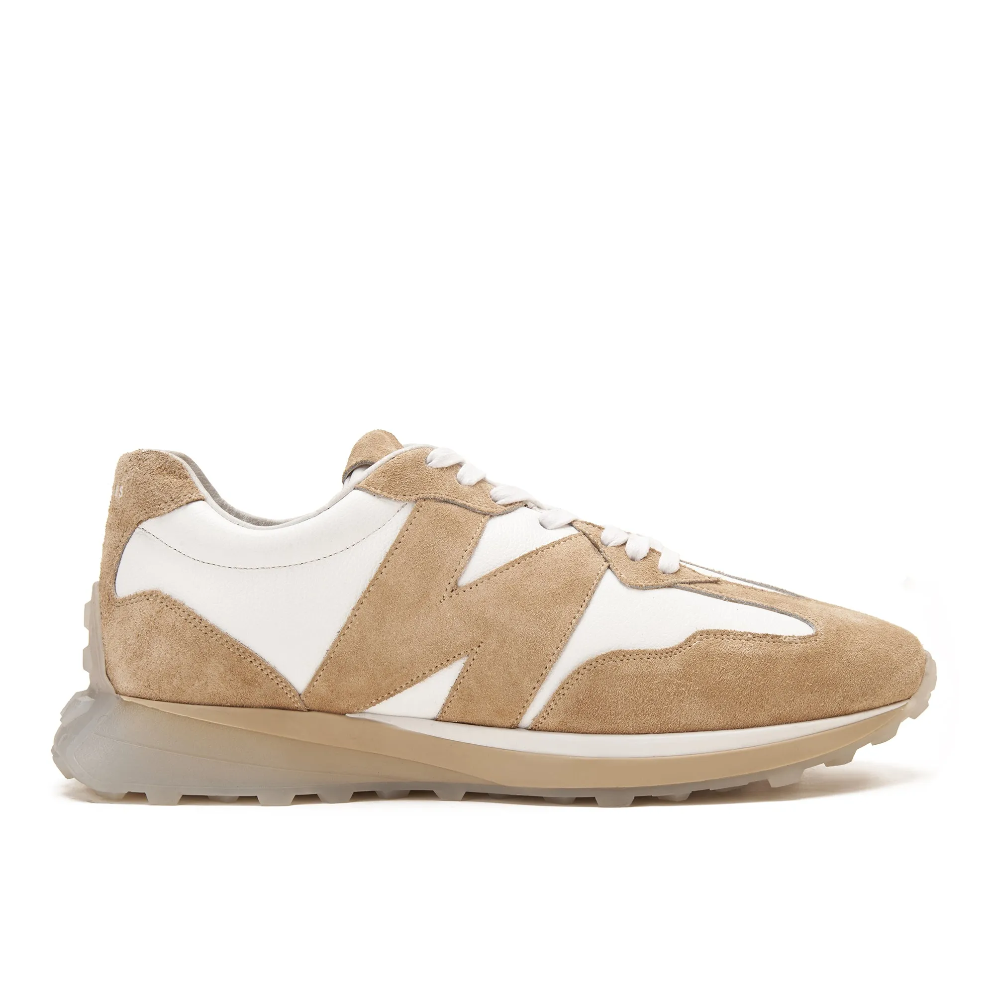 Achilles Signature Pro | Genuine Suede X Leather Sneakers - Beige