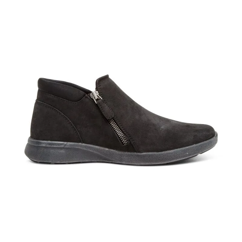 Aetrex Women's Addie Booties- Black