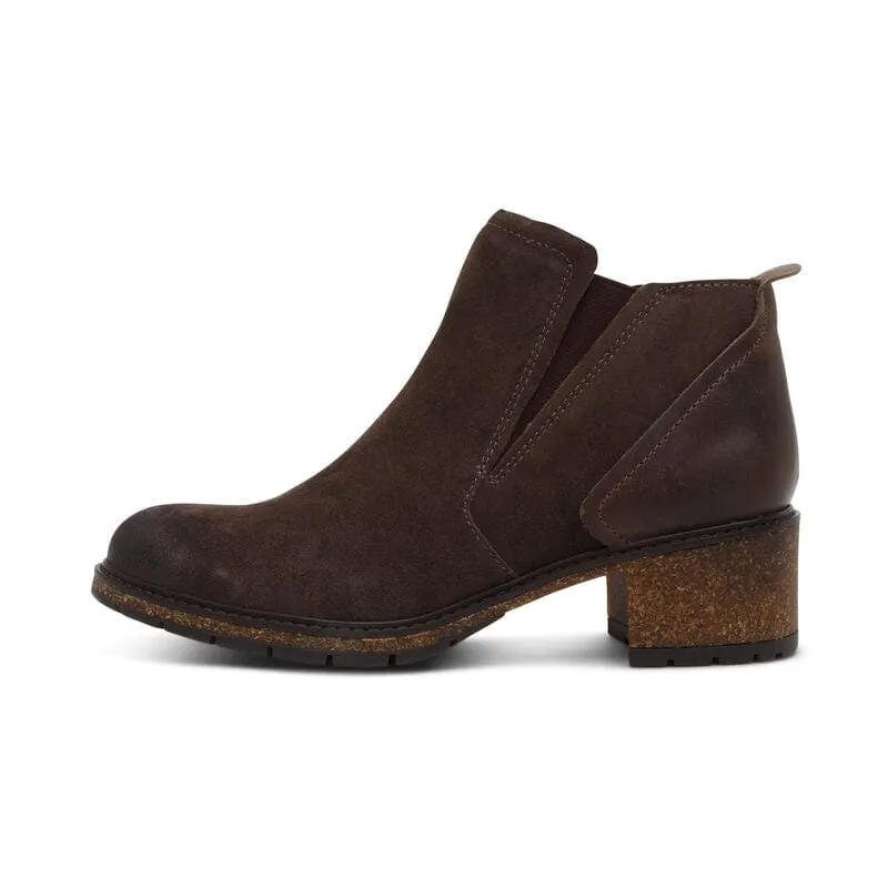Aetrex Women's Frankie Boots- Brown