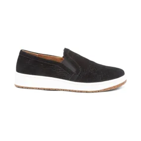 Aetrex Women's Kenzie Croc Slip Ons- Black
