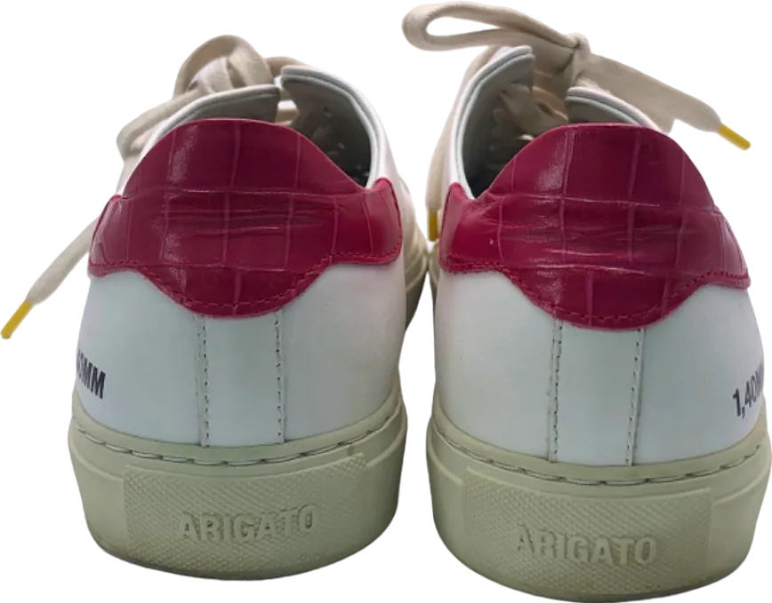Axel Arigato White/Cream Platform Sneakers UK 5