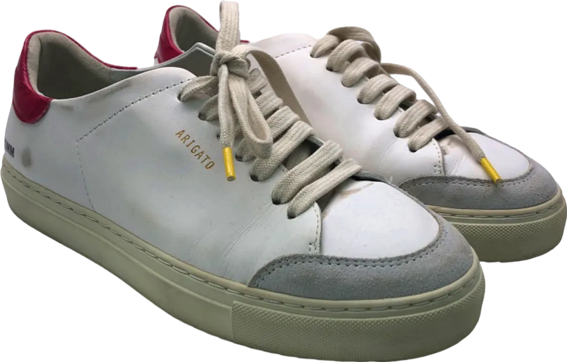 Axel Arigato White/Cream Platform Sneakers UK 5