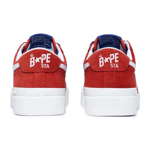 BAPE STA Mid Red Shoes