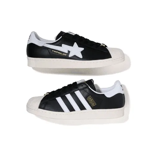BAPE x Adidas Superstar Shoes