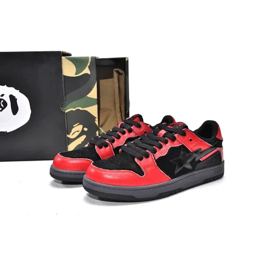 BAPESTA Sk8 Low 93 Black Shoes