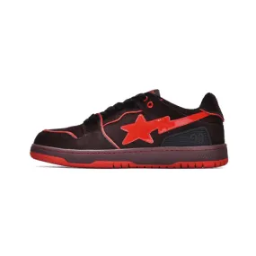 BAPESTA Sk8 Low 93 Black Shoes