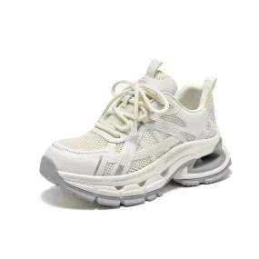 BeauToday Non-slip Womens Chunky Sneskers Fashion Casual Round Toe Breathable Walking Sneakers
