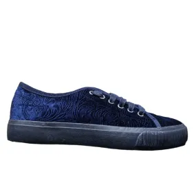 Blue Velvet Eco-Designed Loafer Style Trainers - Size UK 5 / EU 38 / US 7