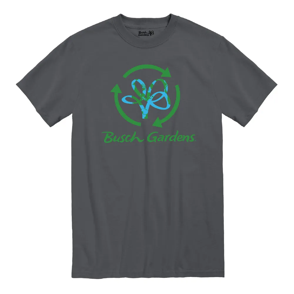 Busch Gardens Eco Adult Charcoal Tee