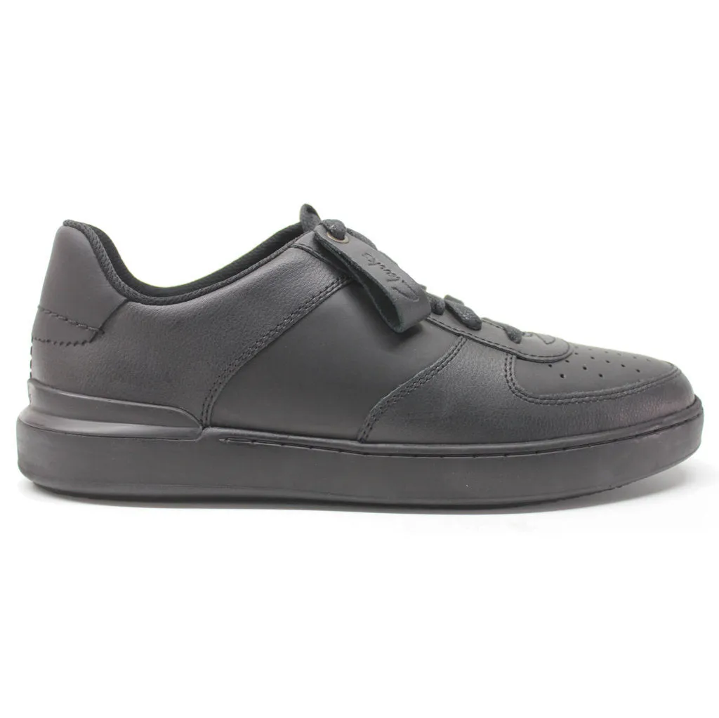 Clarks CourtLite Tie Leather Men's Low-Top Retro Trainers