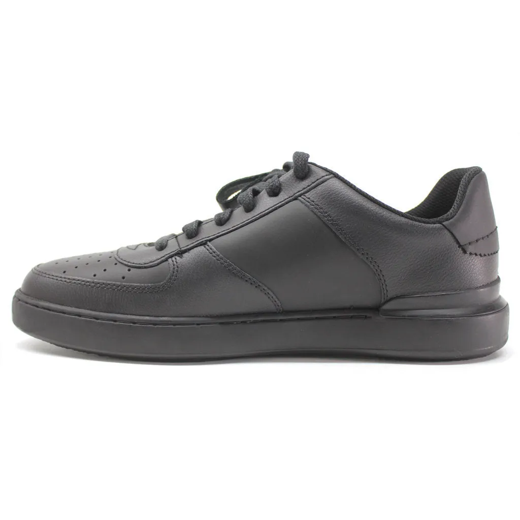 Clarks CourtLite Tie Leather Men's Low-Top Retro Trainers