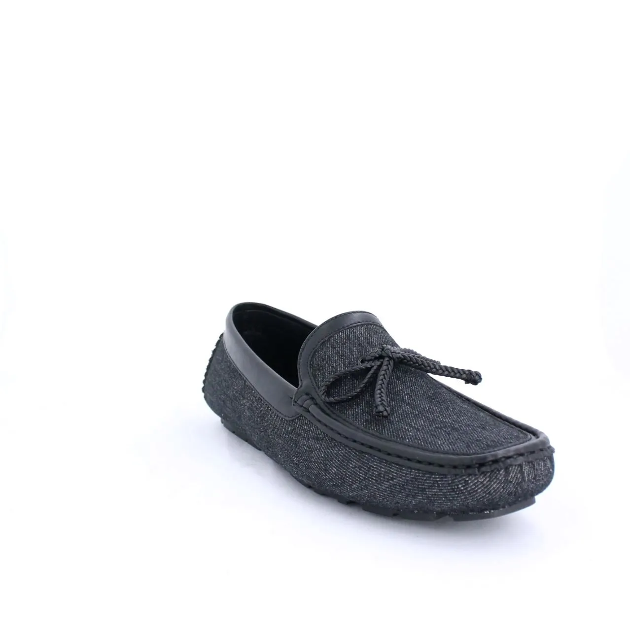 ERNIE MENS LOAFERS-BLACK