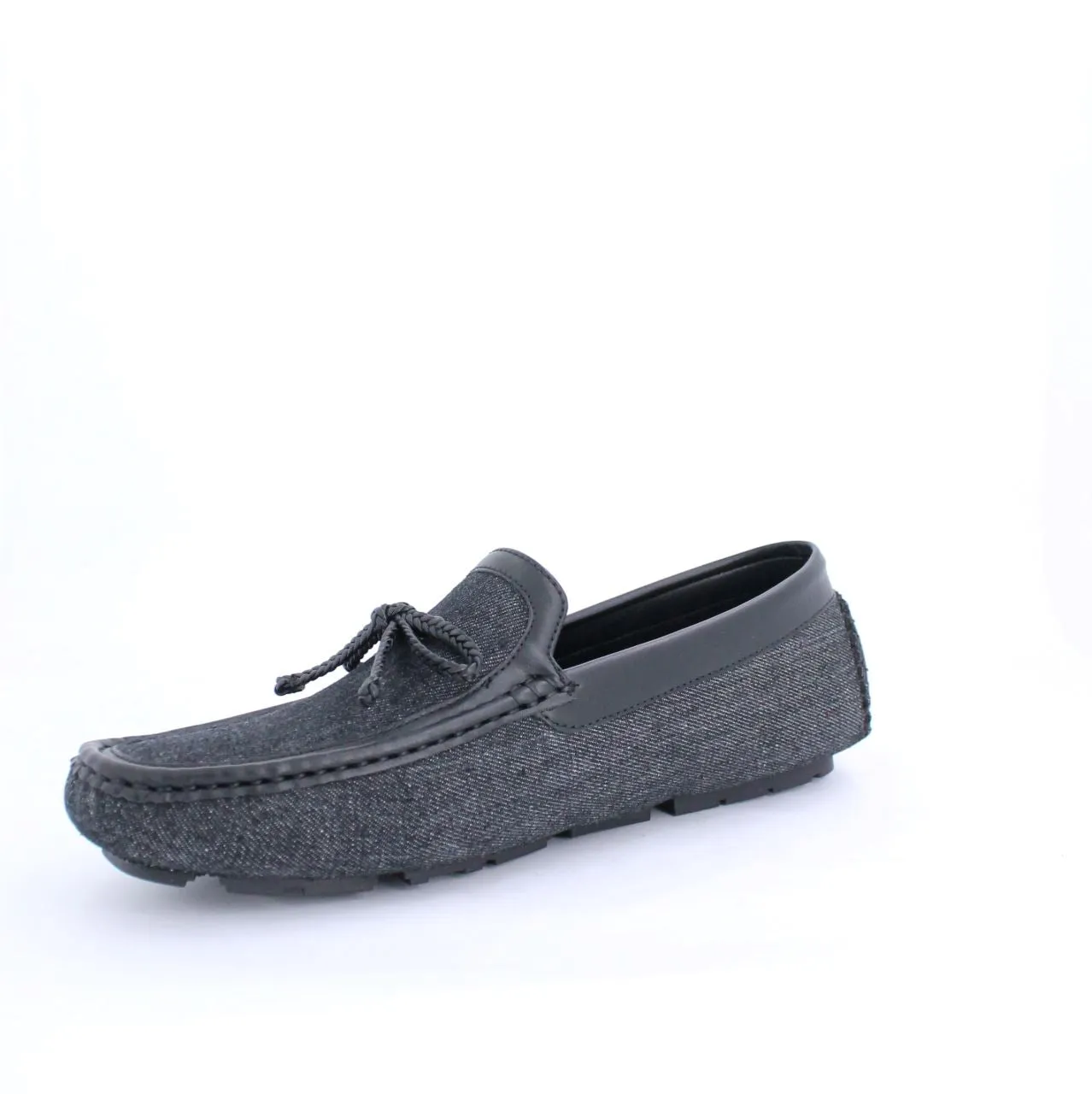 ERNIE MENS LOAFERS-BLACK