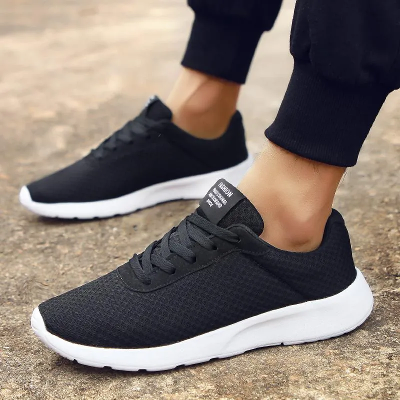 Fashion Mens Casual Shoes Male Sneakers Lightweight Breathable Tenis flats comfortable travel cover
