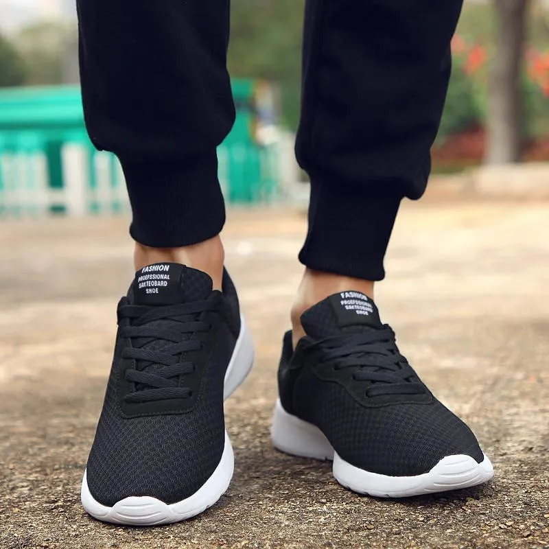 Fashion Mens Casual Shoes Male Sneakers Lightweight Breathable Tenis flats comfortable travel cover