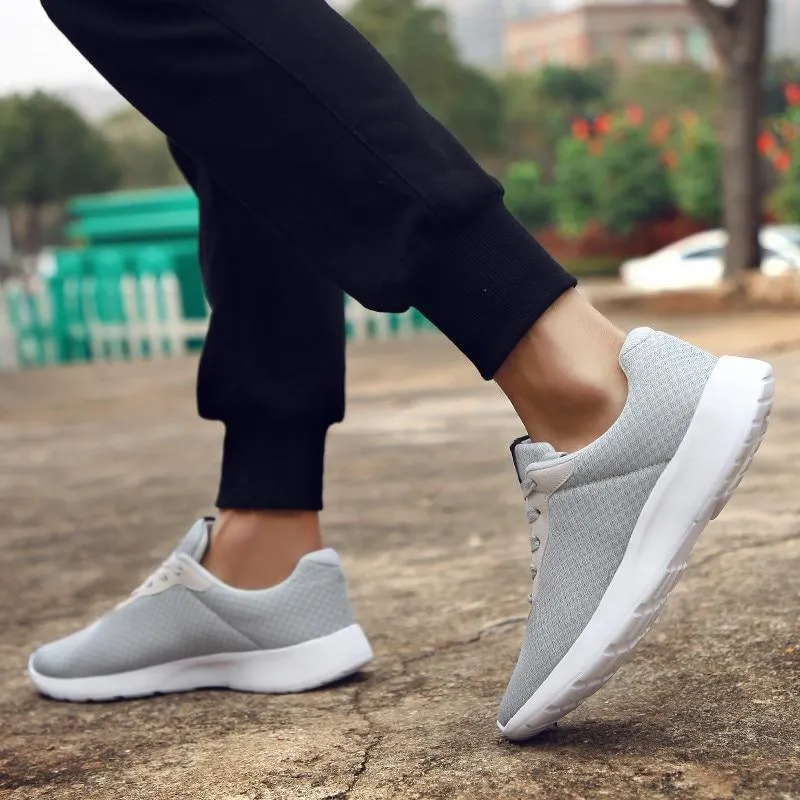 Fashion Mens Casual Shoes Male Sneakers Lightweight Breathable Tenis flats comfortable travel cover