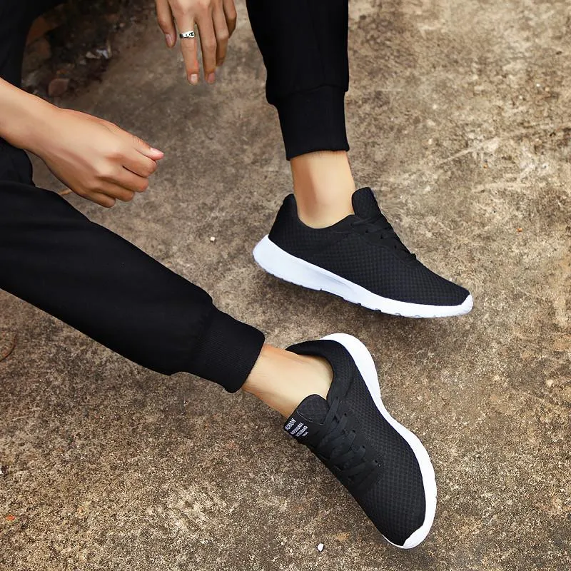 Fashion Mens Casual Shoes Male Sneakers Lightweight Breathable Tenis flats comfortable travel cover