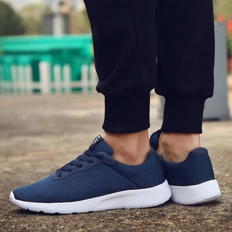 Fashion Mens Casual Shoes Male Sneakers Lightweight Breathable Tenis flats comfortable travel cover