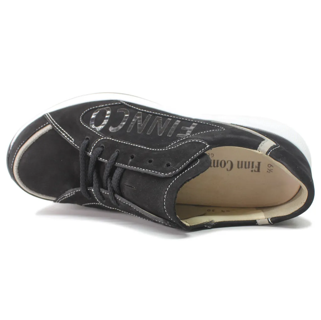 Finn Comfort Piccadilly Nubuck Leather Women's Shoes