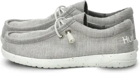 Hurley Kids Elastic Lace Loafers, Canvas Shoes for Boys & Girls - Comfortable, Durable, Stylish - Kid's Fashion Sneakers, Wide Toe Shoes for Everyday Wear