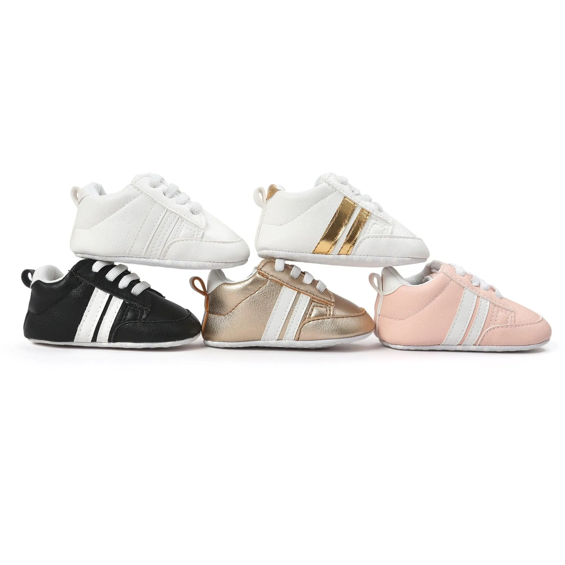 Infant PU Leather Non-slip Soft Sneakers - GlamzLife