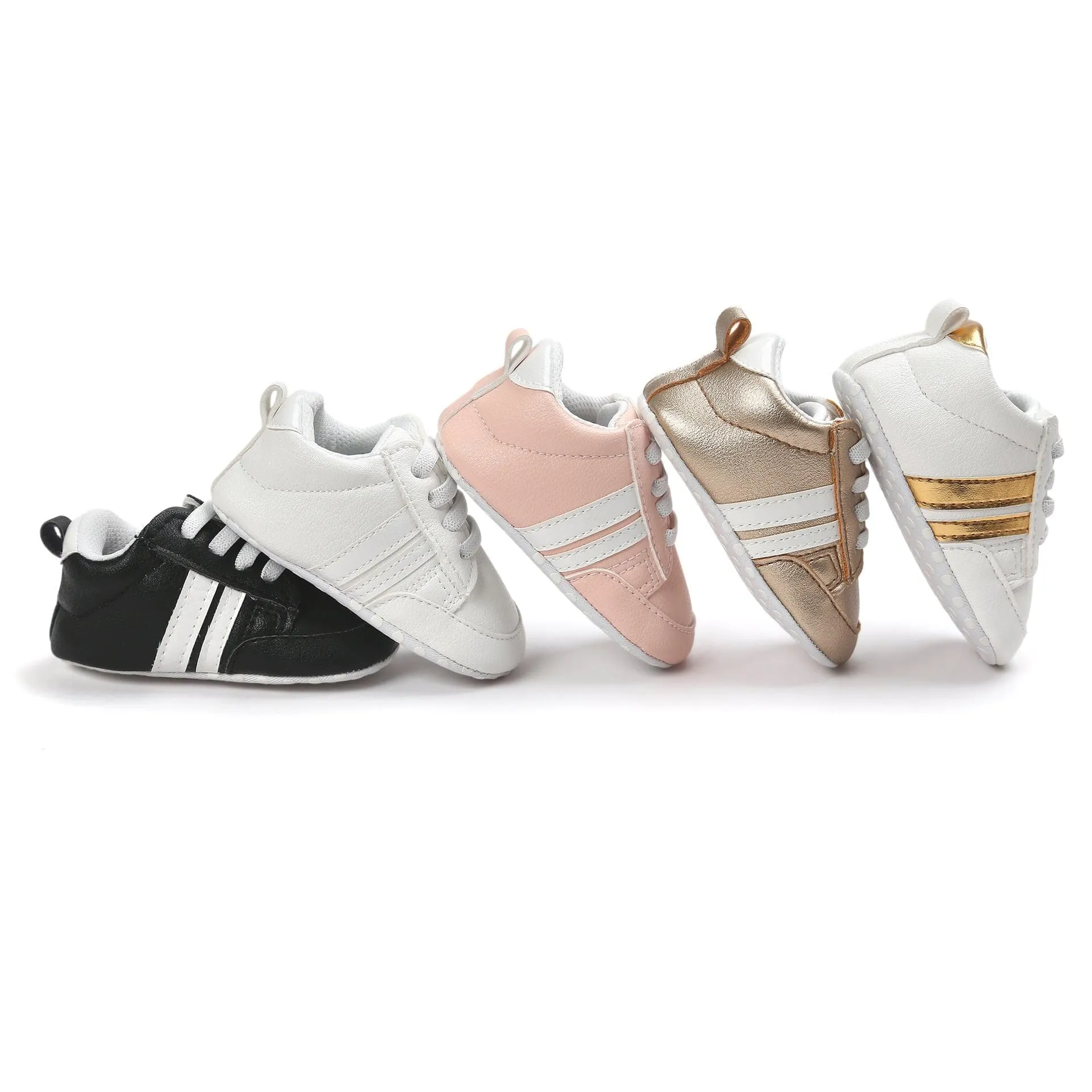 Infant PU Leather Non-slip Soft Sneakers - GlamzLife