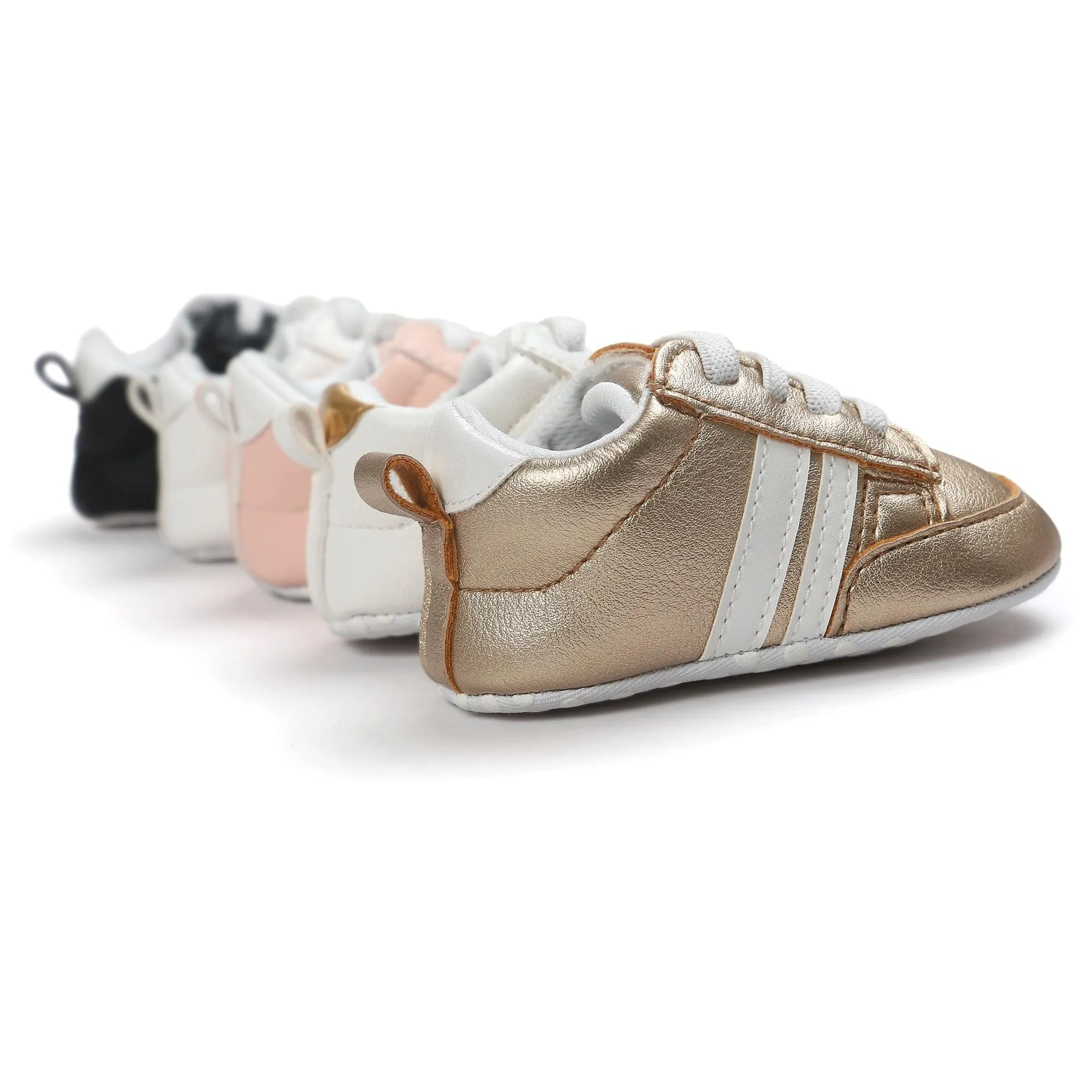 Infant PU Leather Non-slip Soft Sneakers - GlamzLife