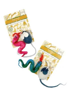 Karma Cat Snake and Mouse Toy