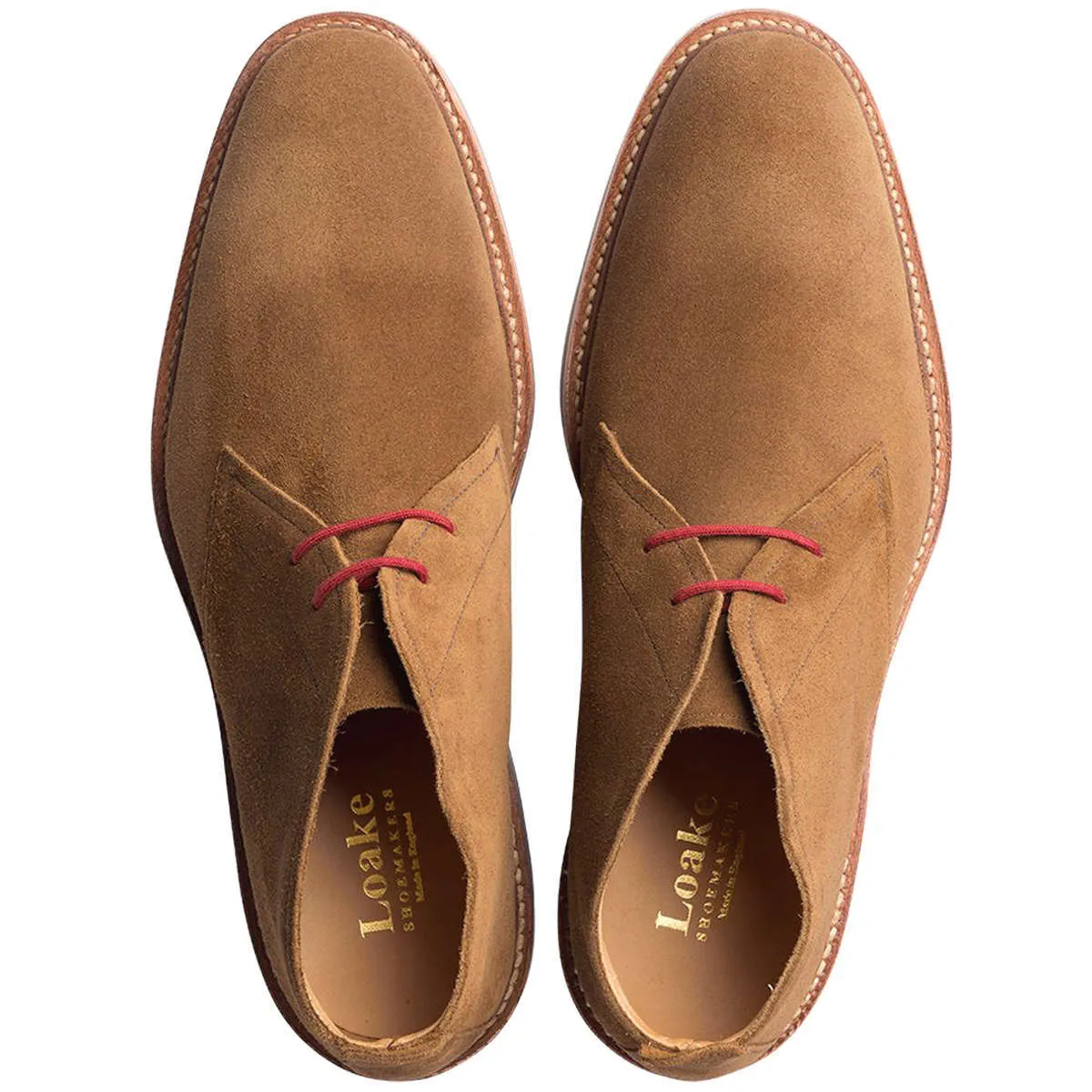 Loake Sandown Suede Leather Men's Desert Boots