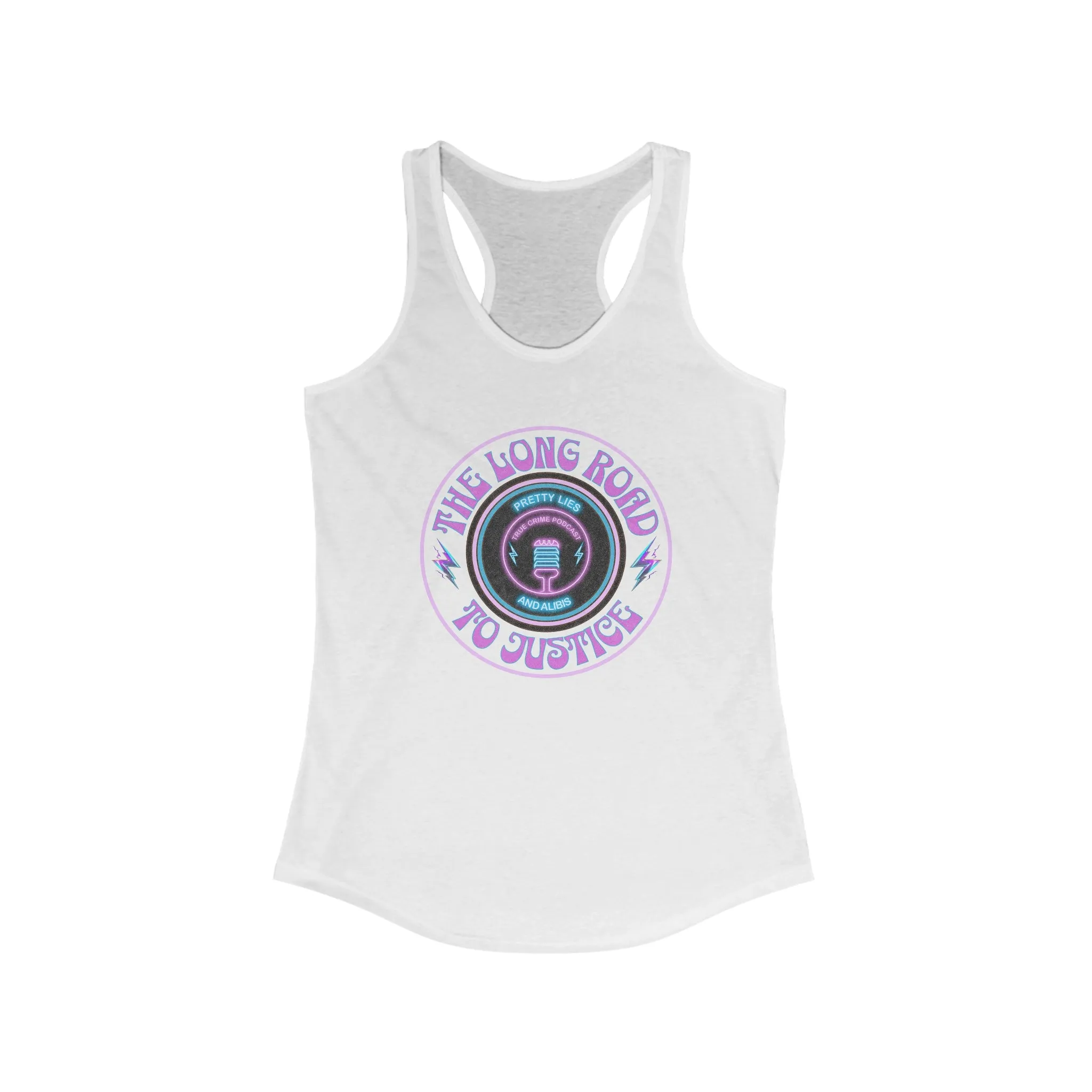 Long Road To Justice Women's Ideal Racerback Tank
