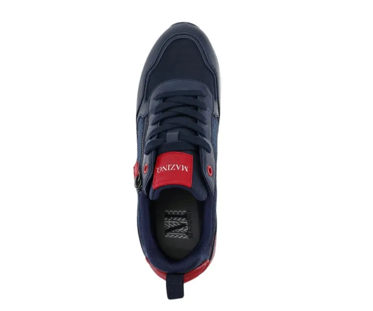 Mazino Spinel Classic Trainers Men’s Black White Sneakers