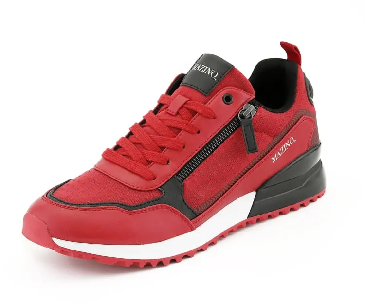 Mazino Spinel Classic Trainers Men’s Black White Sneakers