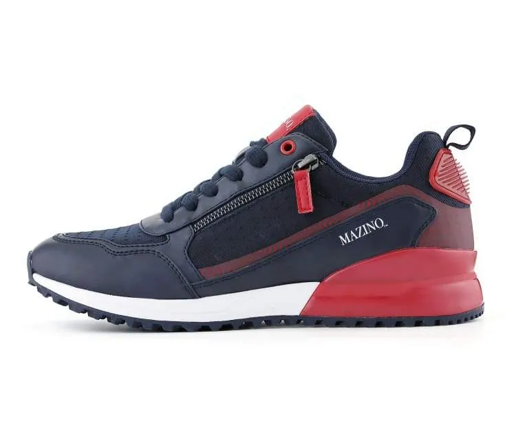 Mazino Spinel Classic Trainers Men’s Black White Sneakers