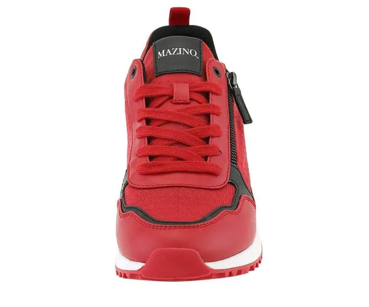 Mazino Spinel Classic Trainers Men’s Black White Sneakers