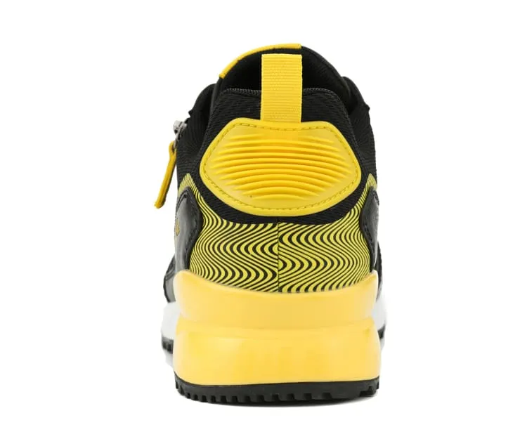 Mazino Spinel Classic Trainers Men’s Black White Sneakers