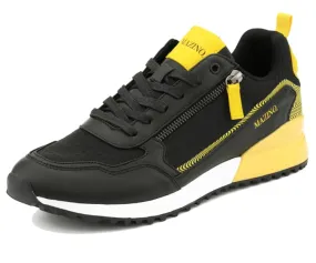 Mazino Spinel Classic Trainers Men’s Black White Sneakers