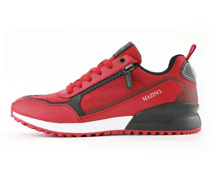 Mazino Spinel Classic Trainers Men’s Black White Sneakers