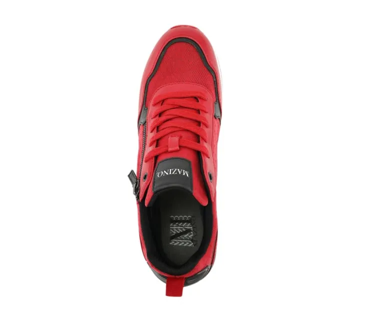 Mazino Spinel Classic Trainers Men’s Black White Sneakers