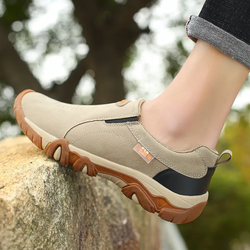 Men's Autumn Casual Breathable Leather Loafers