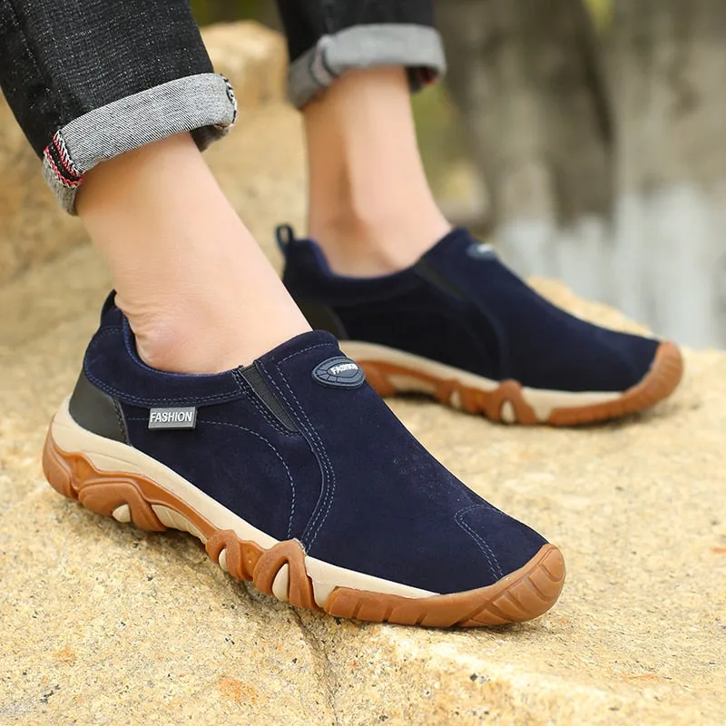 Men's Autumn Casual Breathable Leather Loafers
