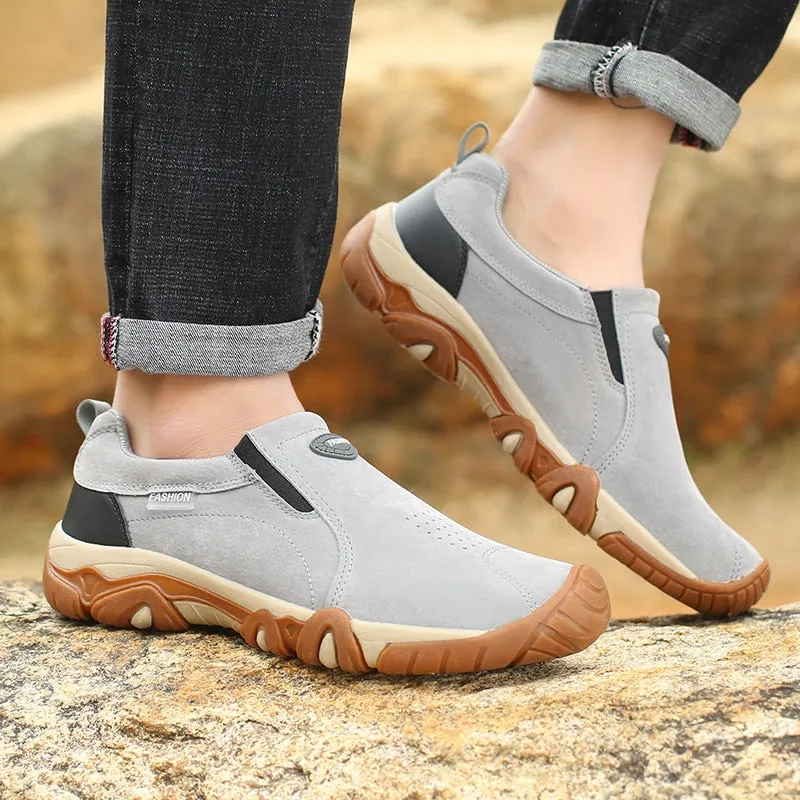 Men's Autumn Casual Breathable Leather Loafers