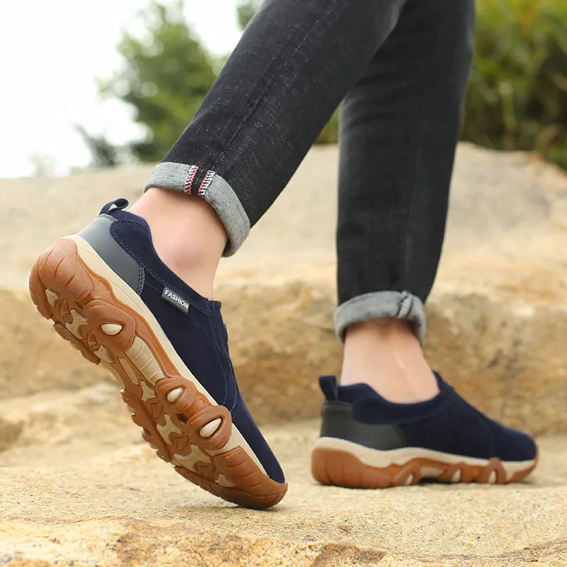 Men's Autumn Casual Breathable Leather Loafers