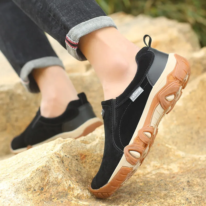 Men's Autumn Casual Breathable Leather Loafers