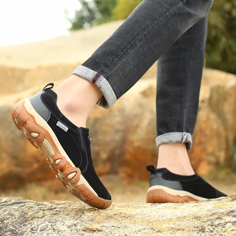 Men's Autumn Casual Breathable Leather Loafers