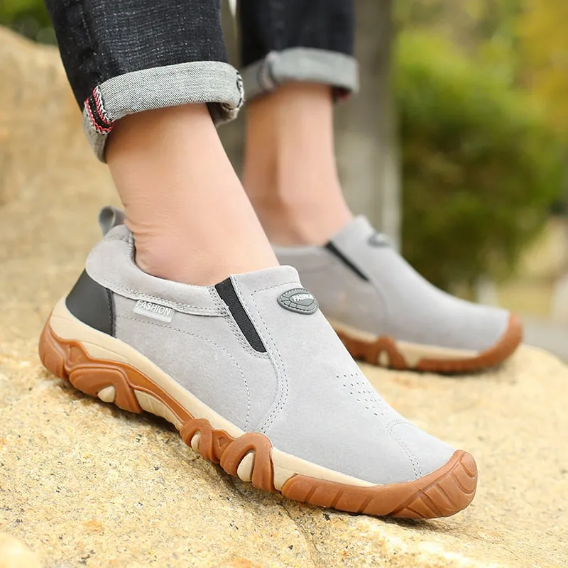 Men's Autumn Casual Breathable Leather Loafers