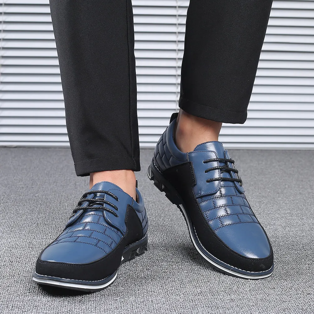 Men's Casual Leather Slip-Ons | Plus Size