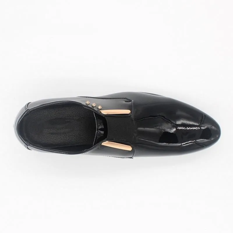 Men's Leather Dress Shoes With Pointed Toe