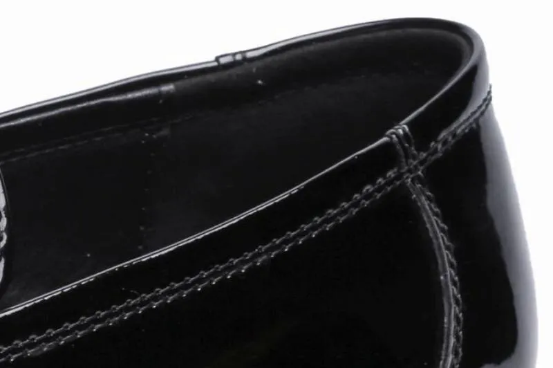 Men's Leather Loafers With Pointed Toe | Plus Size