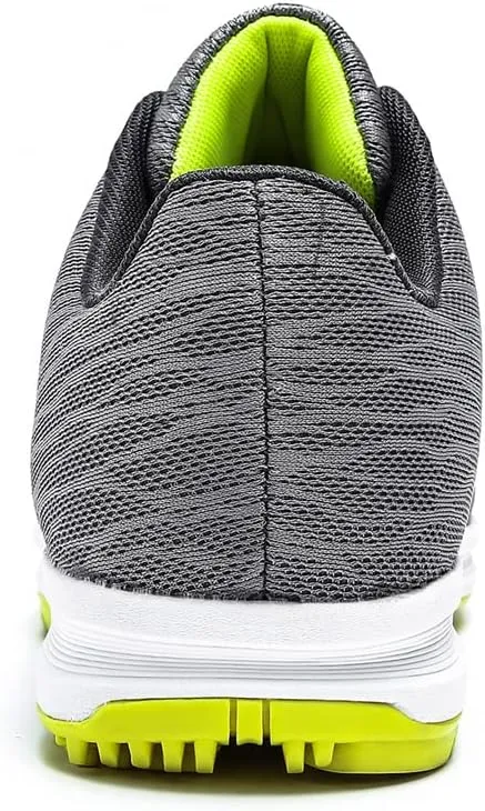 Mesh Golf Trainers for Men Professional Breathable Spikeless Golfers Sneakers Anti Slip Walking Footwears